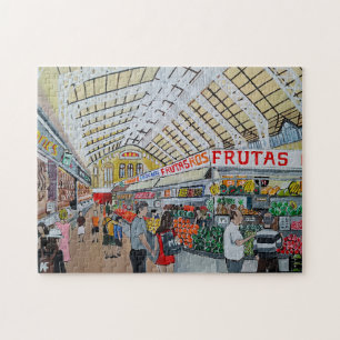 Puzzle Pintura del Mercado Central de Valencia por Alfred