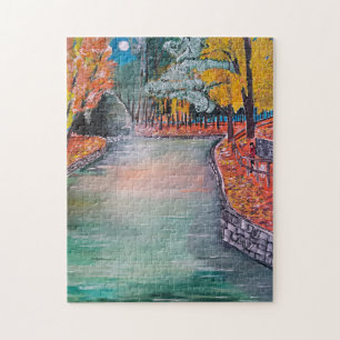 Puzzle Pintura del Parque de San Vicente por Alfred Fox