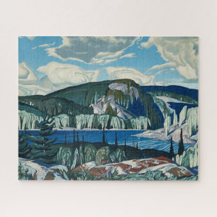 Puzzle Pintura del Parque Provincial Algonquin por AJ Cas
