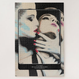 Puzzle Pintura 'En las Sombras' en un 