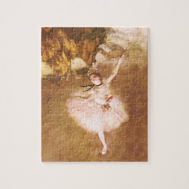 Puzzle Pintura estelar de bailarina de ballet Degas (Vertical)