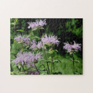 Puzzle Pintura fotográfica de las flores de púrpura de Be