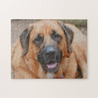 Puzzle Pintura fotográfica de perro de Mastiff
