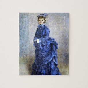 Puzzle Pintura impresionista de Blue Lady Parisienne Reno