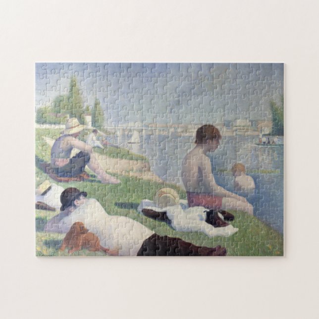 Puzzle Pintura impresionista del Bathers Georges Seurat N (Horizontal)