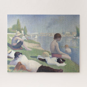 Puzzle Pintura impresionista del Bathers Georges Seurat N