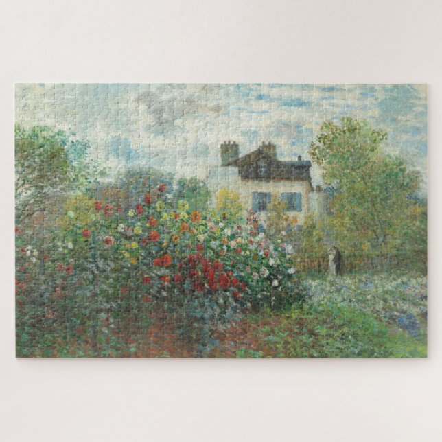 Puzzle Pintura impresionista del Renoir Jardín del artist (Horizontal)
