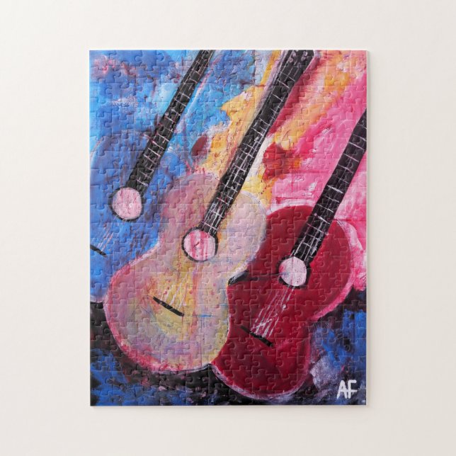Puzzle Pintura Jamming be Goode de Alfred Fox (Vertical)