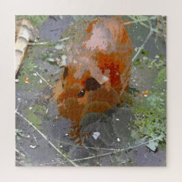 Puzzle Pintura loca - Cerdo de Guinea