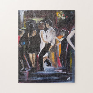 Puzzle Pintura Mambo Night de Alfred Fox