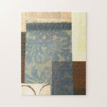 Puzzle Pintura moderna de panel<br><div class="desc">Esta obra,  original de Norman Wyatt,  es una pintura moderna de panel con varios colores diferentes. El marrón se mezcla con gris,  crema y amarillo en esta pieza. Hay incluso algunos círculos en la esquina inferior izquierda del trabajo. ¡Toma tus manos en esta impresión hoy!</div>