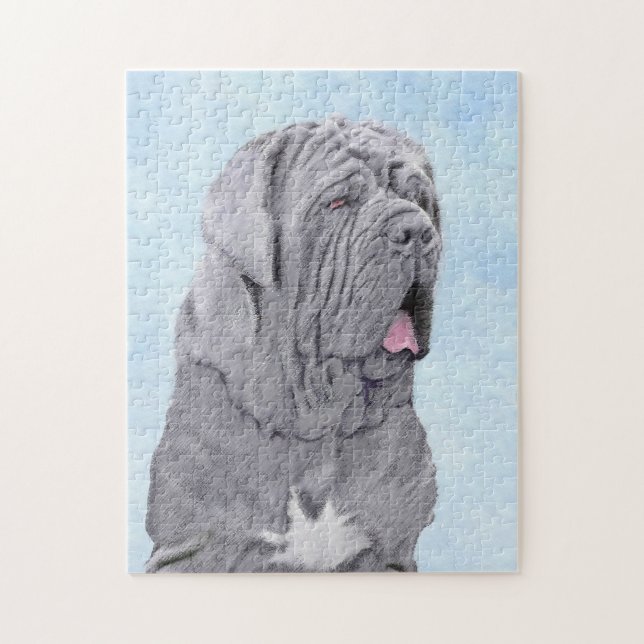 Puzzle Pintura Neopolitana de Mastiff - Arte Perro Origin (Vertical)