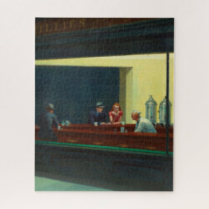 Puzzle Pintura Nighthawks de Edward Hopper 