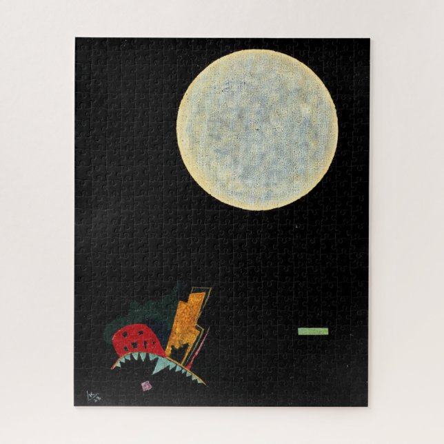 Puzzle Pintura nocturna de Wassily Kandinsky (Vertical)