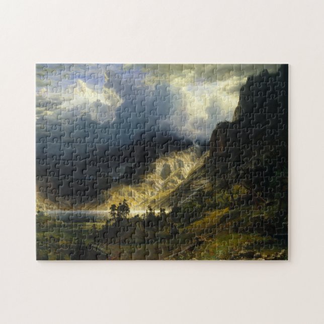 Puzzle Pintura paisajística Albert Bierstadt (Horizontal)