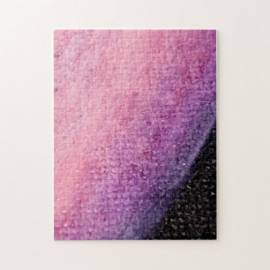Puzzle Pintura rosa y negra