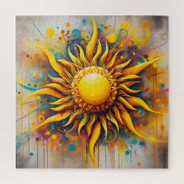 Puzzle Pintura Solar en Spray (Vertical)