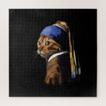 Pintura vermísera de Puss con Perla