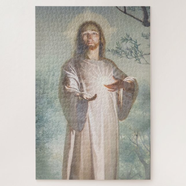 Puzzle Pintura vintage de Jesucristo (Vertical)