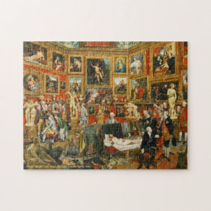 Puzzle Pinturas en una habitación Vieja Familia de Arte e