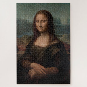Puzzle Pinturas Leonardo Da Vinci Mona Lisa