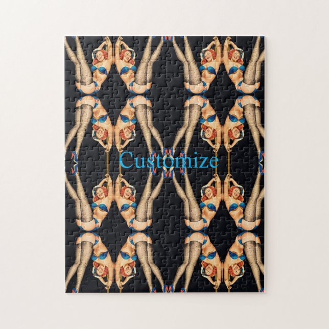 Puzzle Pinups de cosecha acrobática Thunder_Cove (Vertical)