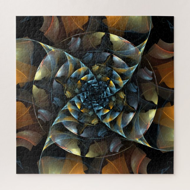 Puzzle PinWheeler Abstract Art (Vertical)