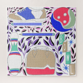 Puzzle Pinza y bolsita de arte popular inspirada en la co