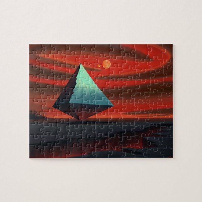Puzzle Pirámide de la luna (Horizontal)