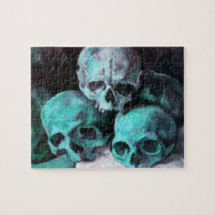 Puzzle Pirámide de las calaveras después de Cezanne
