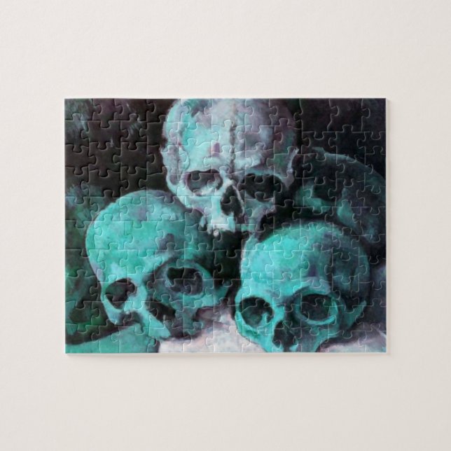 Puzzle Pirámide de las calaveras después de Cezanne (Horizontal)