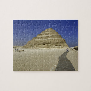 Puzzle pirámide escalonada en Saqqara, una de las primera