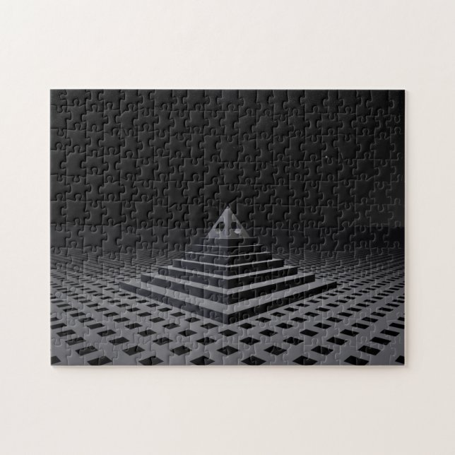 Puzzle Pirámide misteriosa (Horizontal)