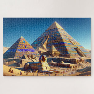 Puzzle Pirámides Egipcias Pirámides Atemporales Gloria Or