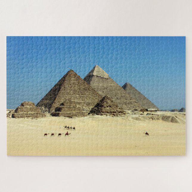 Puzzle Pirámides intemporales de Giza (Horizontal)