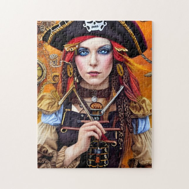 Puzzle Pirata Steampunk (Vertical)