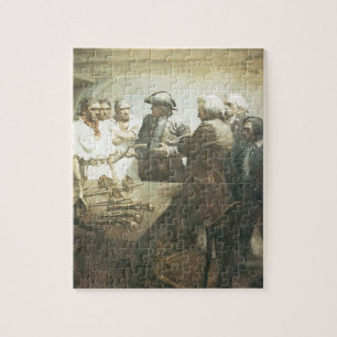 Puzzle Piratas antiguos, preparándose para un motín por N