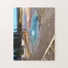 Puzzle Piscina Abyss Hot Springs Yellowstone Parque Nacio