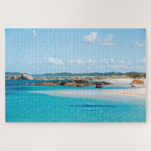 Puzzle Piscina Paradise Beach Sea Green, 1014 piezas