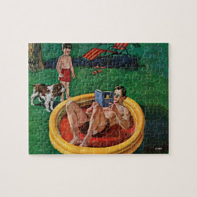 Puzzle Piscina que vadea (Horizontal)