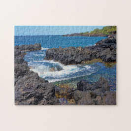 Puzzle Piscinas de la marea en el extremo del mundo