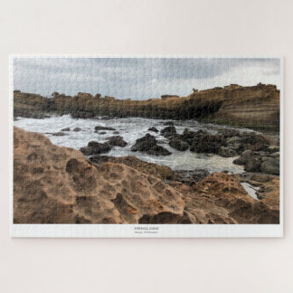 Puzzle Piscinas de rocas costeras de Taiwán - Oleaje eter