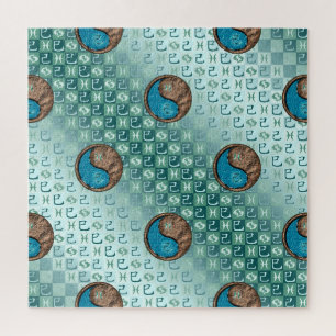 Puzzle Piscis & Serpiente de Tierra