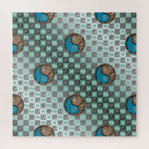 Puzzle Piscis y Conejo de Tierra