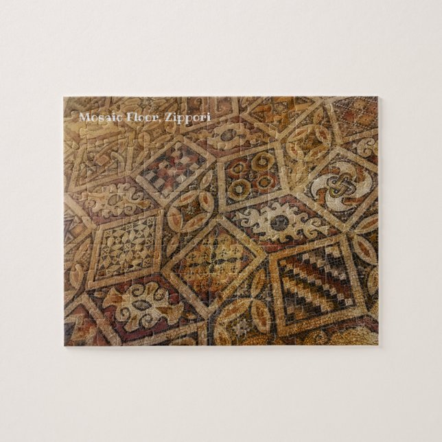 Puzzle Piso de mosaico en Zippori (Horizontal)