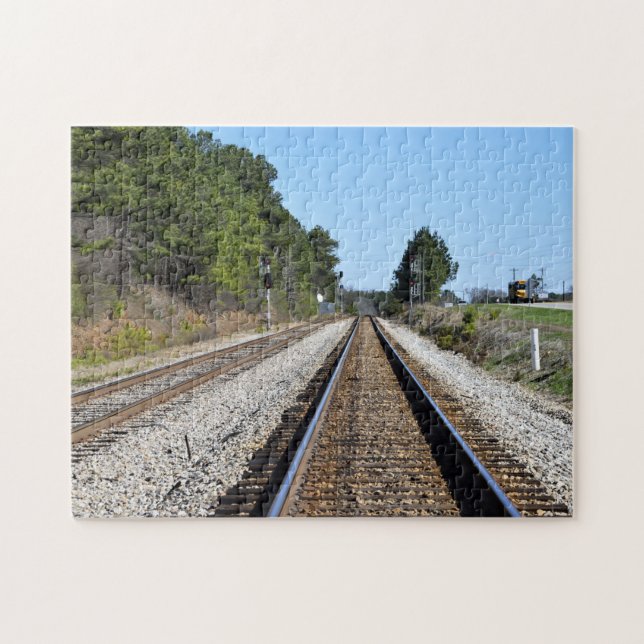 Puzzle Pistas ferroviarias (Horizontal)
