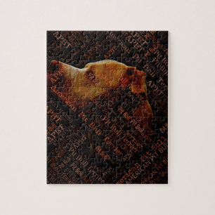 Puzzle Pitbull Terrier americano