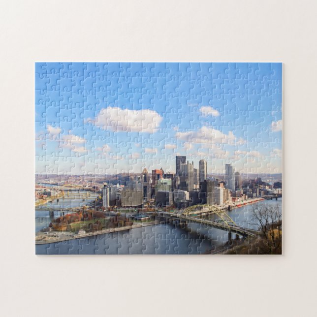 Puzzle Pittsburgh Cityscape (Horizontal)