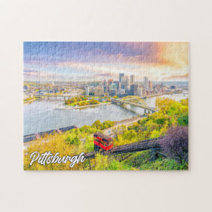 Puzzle Pittsburgh, Pennsylvania (Estados Unidos de Améric