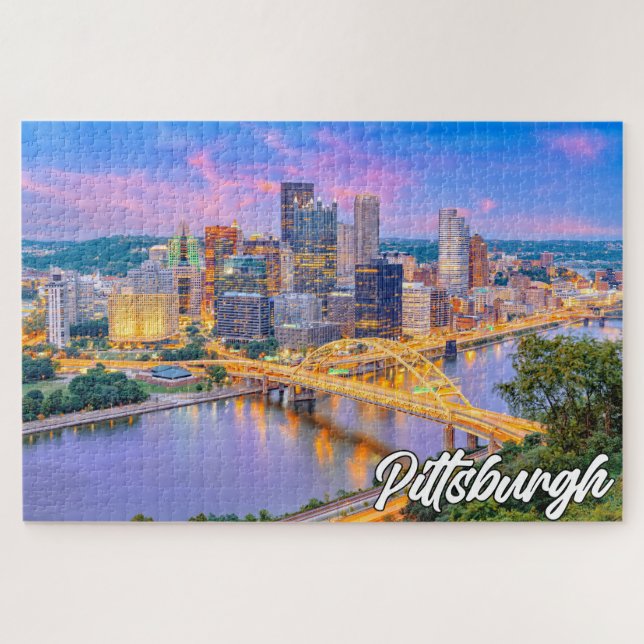Puzzle Pittsburgh, Pennsylvania (Estados Unidos de Améric (Horizontal)